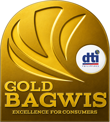 DTI Gold Bagwis Award for Excellence for Consumers