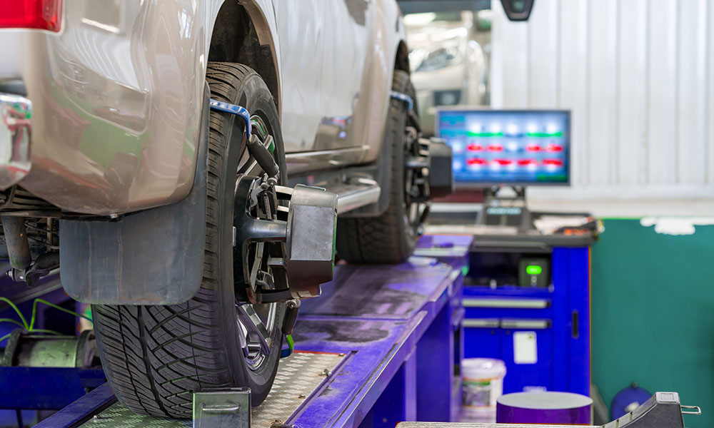 Four-Wheel Alignment at Northeast Car Care Centre