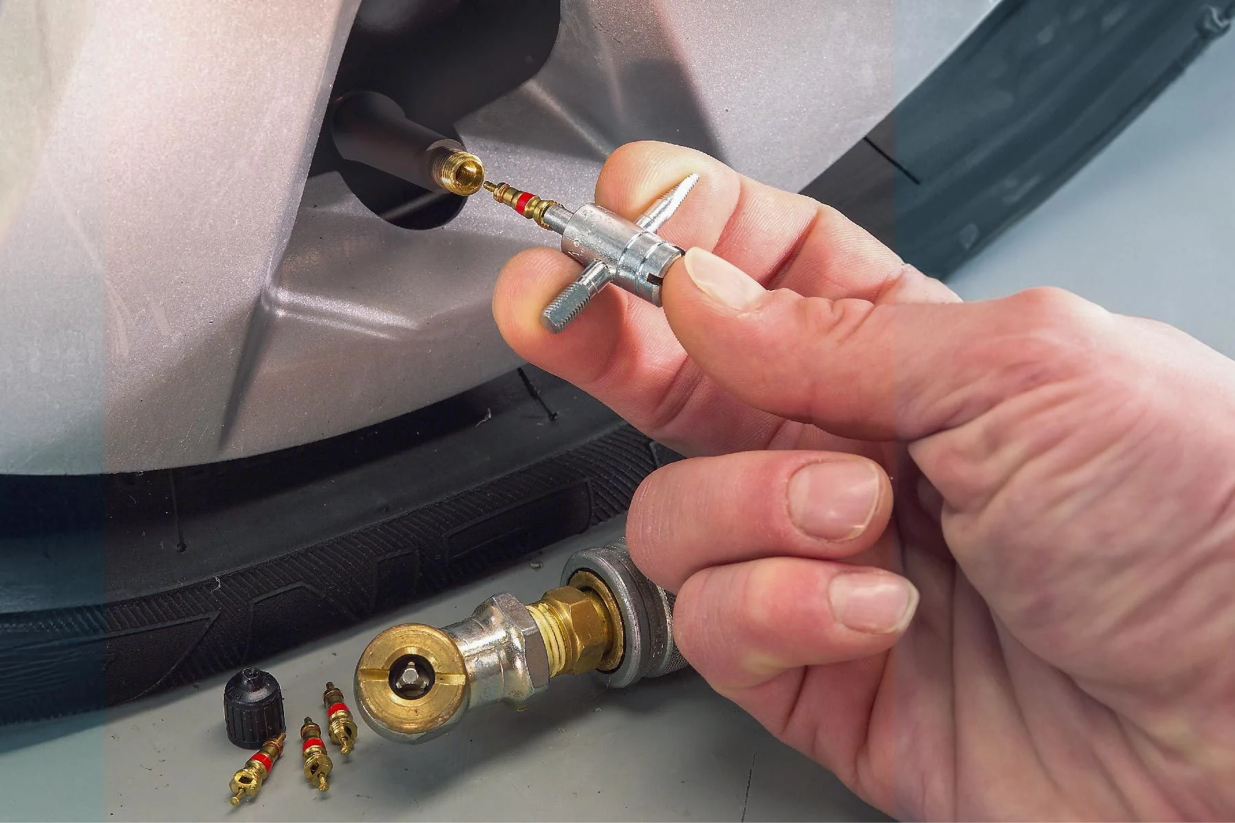 Tire Valve and Leak Check at Northeast Car Care Centre